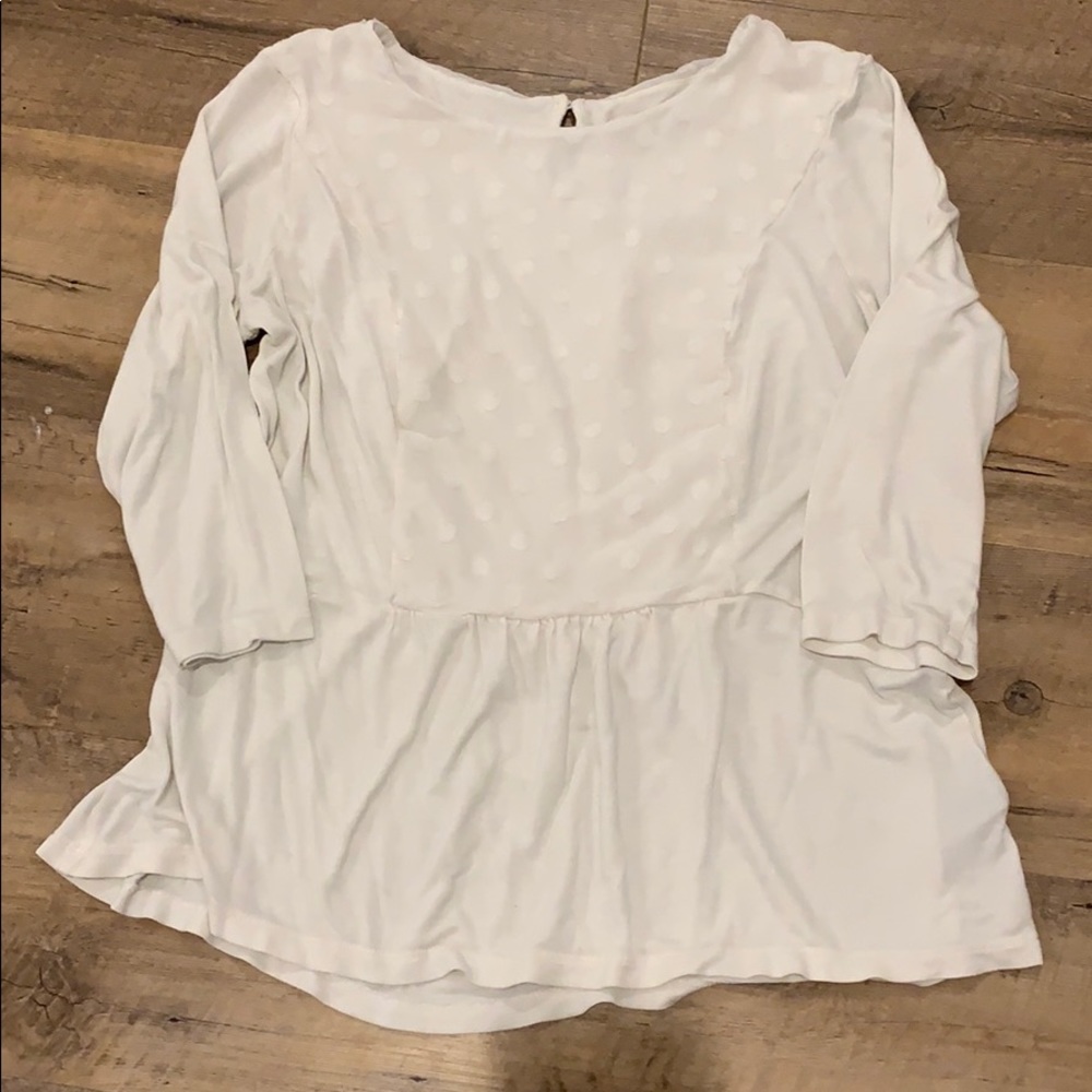 Boden peplum top